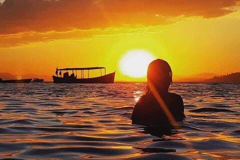 Sunset Beach of Cação with included photos