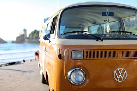 French Basque Country Coastline tour in a VW Combi