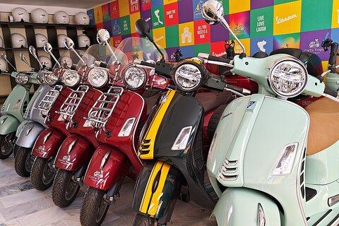 Corfu 300cc Vespa Scooter Rental