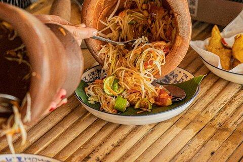 Cooking Class by Samui Native Instructor Geng and O Family