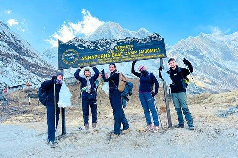 Kathmandu to Annapurna Base Camp (ABC) 5-Day Trek
