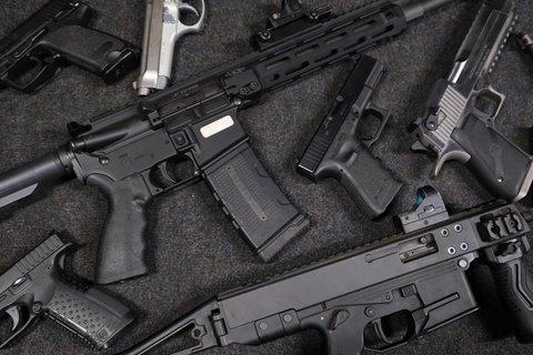 Riga Shooting Range - Beretta 92 FS, AR - 15 & Winchester