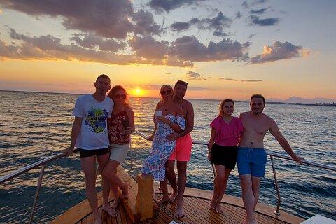 2 Hour's Sunset Boat Tour in Side