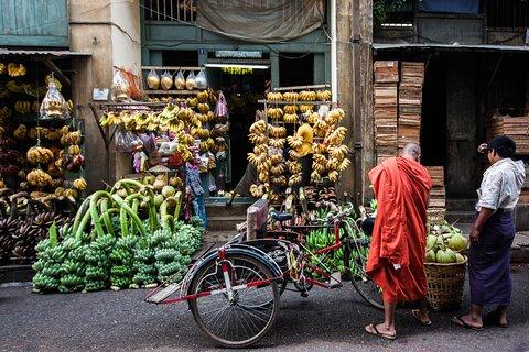 Walking Tour in Downtown Yangon