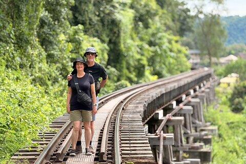 From Bangkok : Kanchanaburi Tour with Floating market Visit