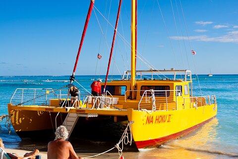 1 Hour Waikiki Sail on Na Hoku 3 Catamaran