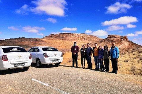 Daytrip from Nukus to Khiva by visiting 6 Fortresses and The Lake